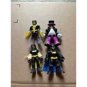 Batman Imaginext Figures Batman/Batgirl/Penguin  4 Figures